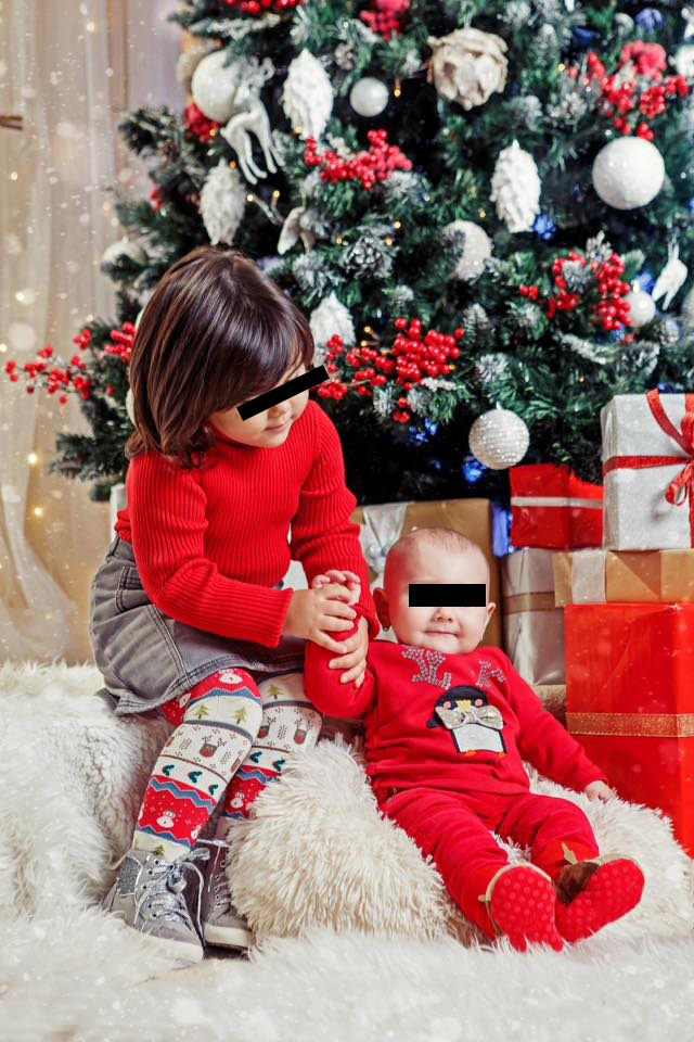 Carolina şi Raisa, fetele Alinei Sorescu