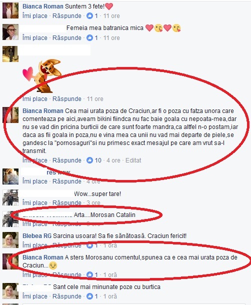 Mesajul Biancăi Roman, după ce ar fi fost criticată de Cătălin Moroşanu