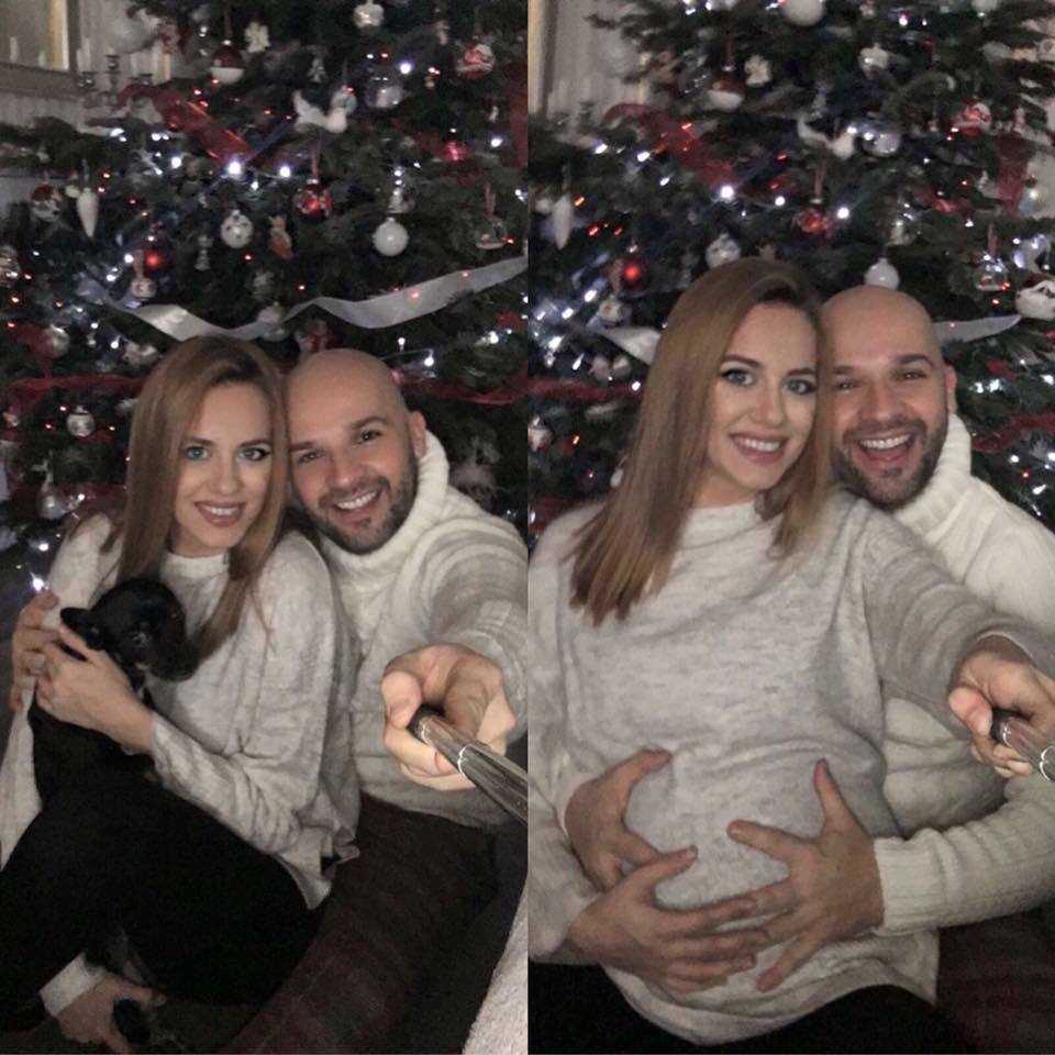 Andrei Ştefănescu, mândru de burta de gravidă a iubitei sale