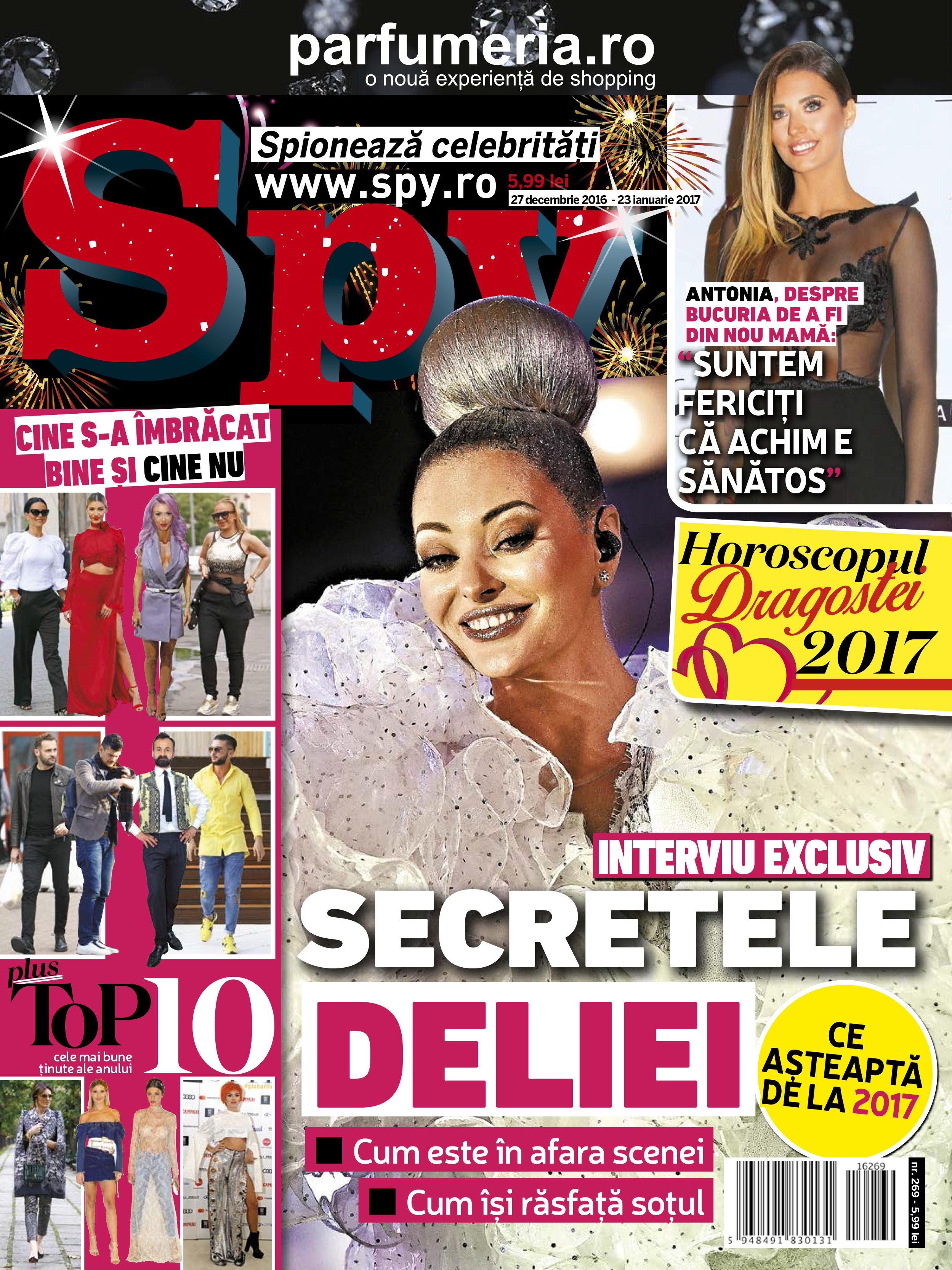 Copertă revista Spy, nr. 269