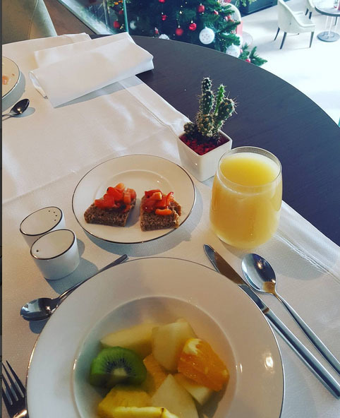 Aşa arată micul-dejun al Andreei Marin