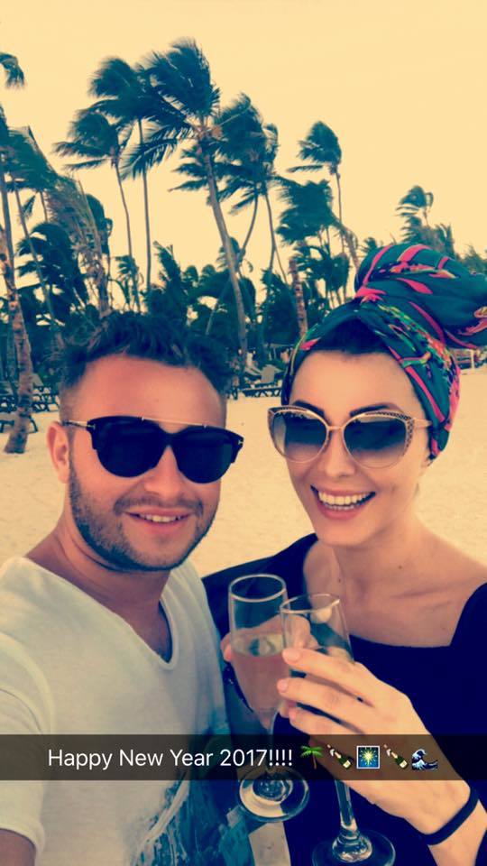 Ilinca Vandici şi iubitul ei, Andrei, petrec în Punta Cana, Republica Dominicană.