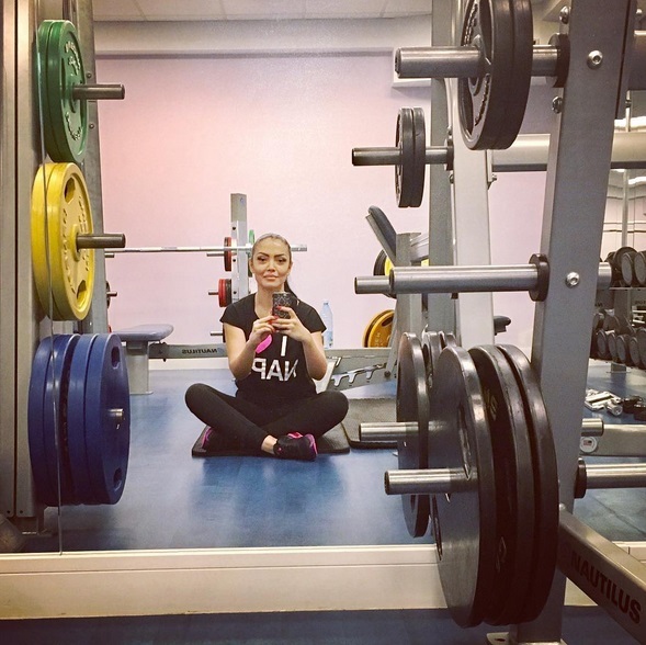 Andreea Mantea s-a apucat de sport după sărbători