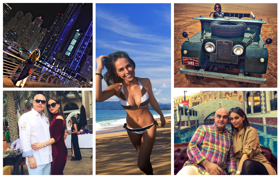 Deşi a fost în multe vacanţe lux, destinaţia preferată a Alinei Turcu rămâne tot Dubai-ul.