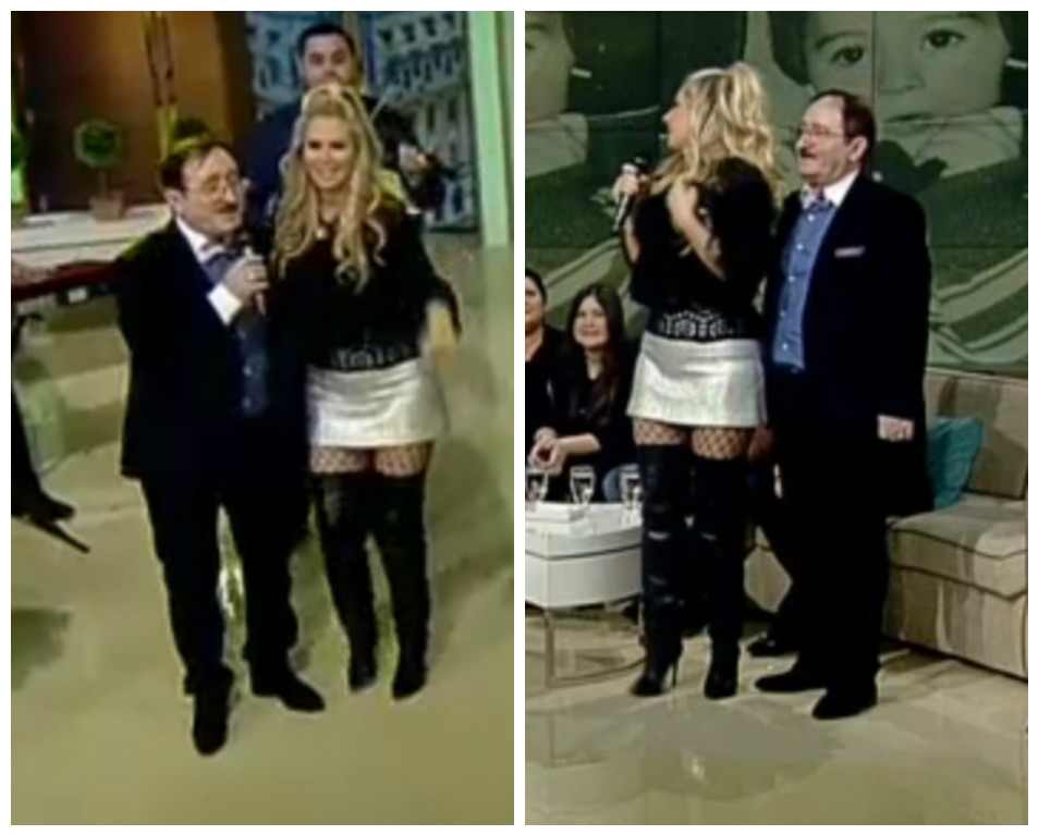 Andreea Bănică arată foarte bine la nici două luni de când a născut.