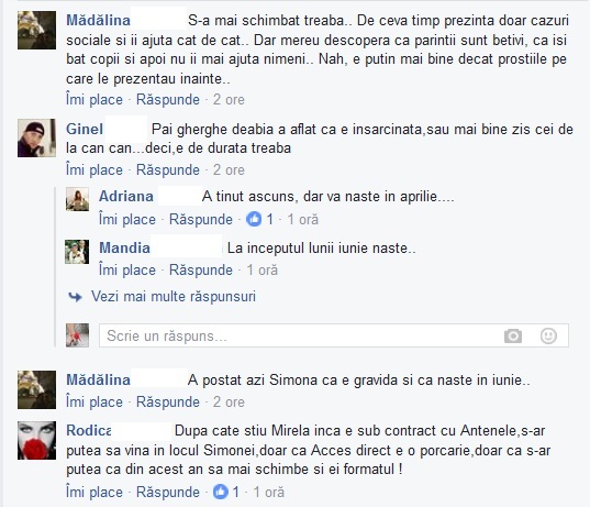 Cometariile internauţilor când au auzit că Simona Gherghe ar putea fi înclocuită la ”Acces direct” cu Mirela Vaida
