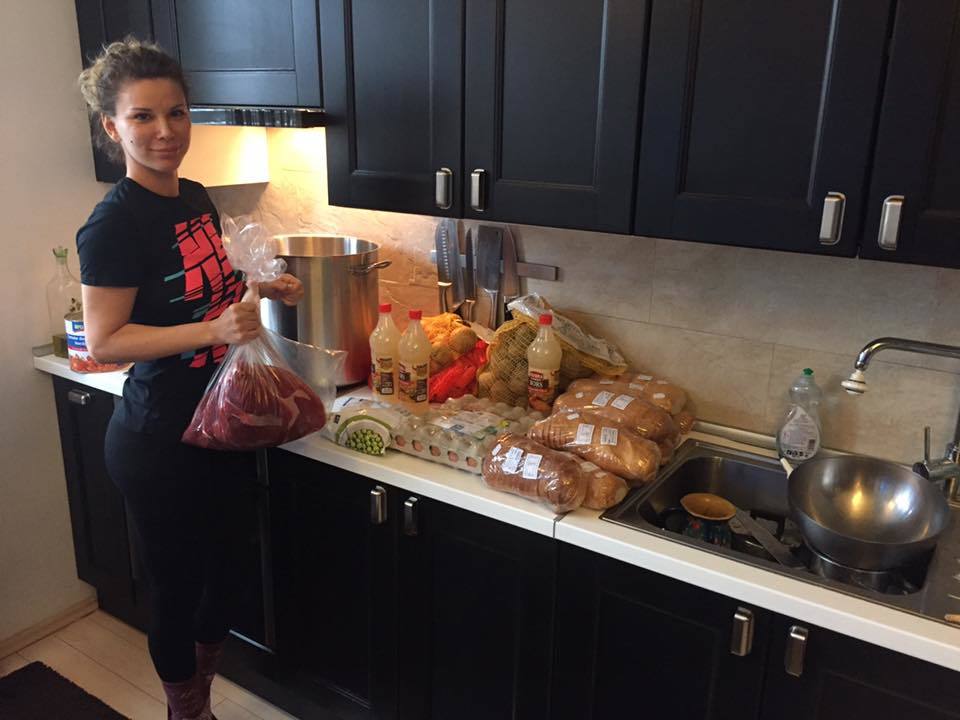 Alina Laufer sare în ajutorul sinistraţilor