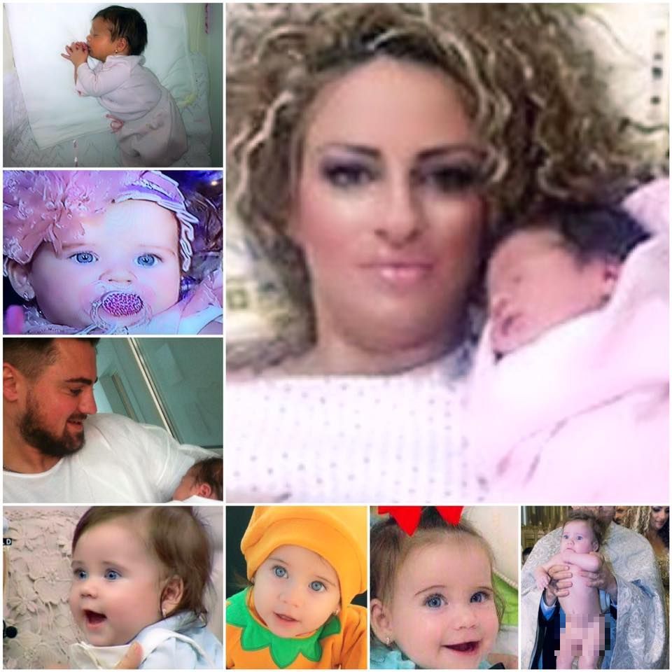 Sânziana Buruiană, imagini alese din primul an de viaţă al fiicei sale