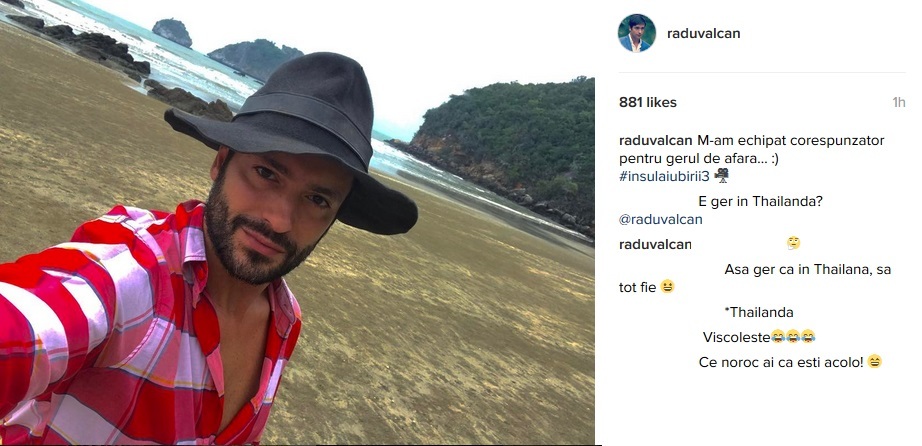 Radu Vâlcan, fericit că a scăpat de iarna din România