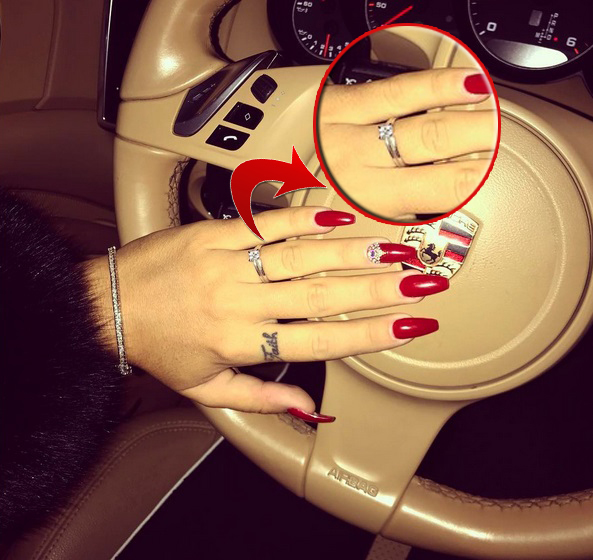 Loredana Chivu şi-a etalat inelul de logodnă