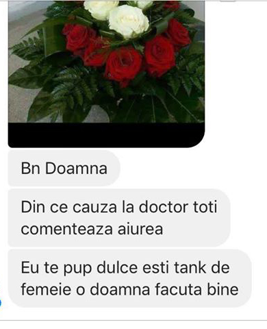 Oana Lis a împărtăşit cu prietenii virtuali un mesaj pe care ş-a primit de la unul/ una dintre fani.
