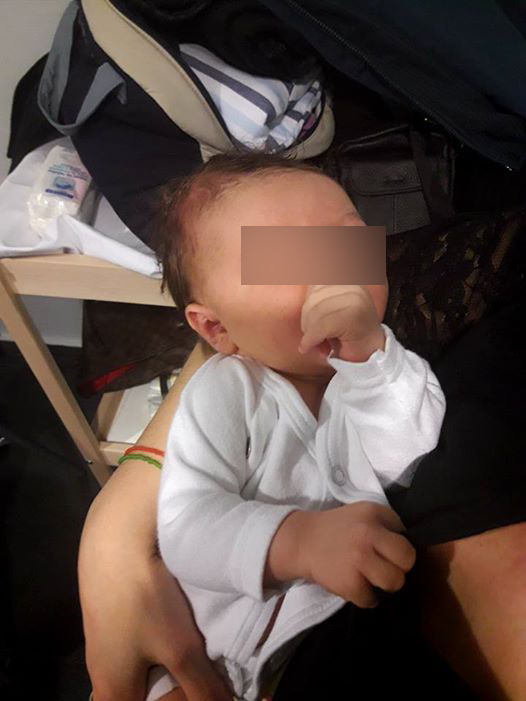 Oana a născut un băieţel perfect sănătos.