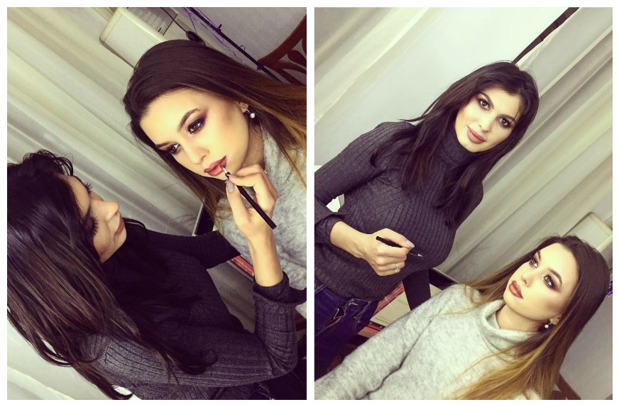 Mădălina Pamfile face cursuri de machiaj.