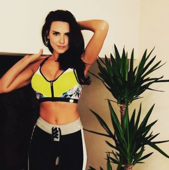 Lavinia Pârva face foarte mult sport, iar rezultatele nu au întârziat să apară.