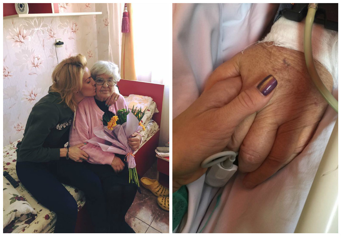 Roxana Ciuhulescu suferă, după ce şi-a pierdut bunica.