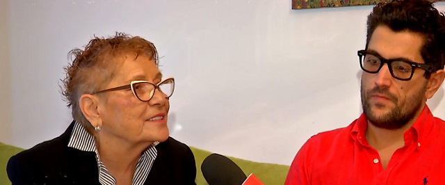 Cezar Oatu a prezentat-o pe mama sa.