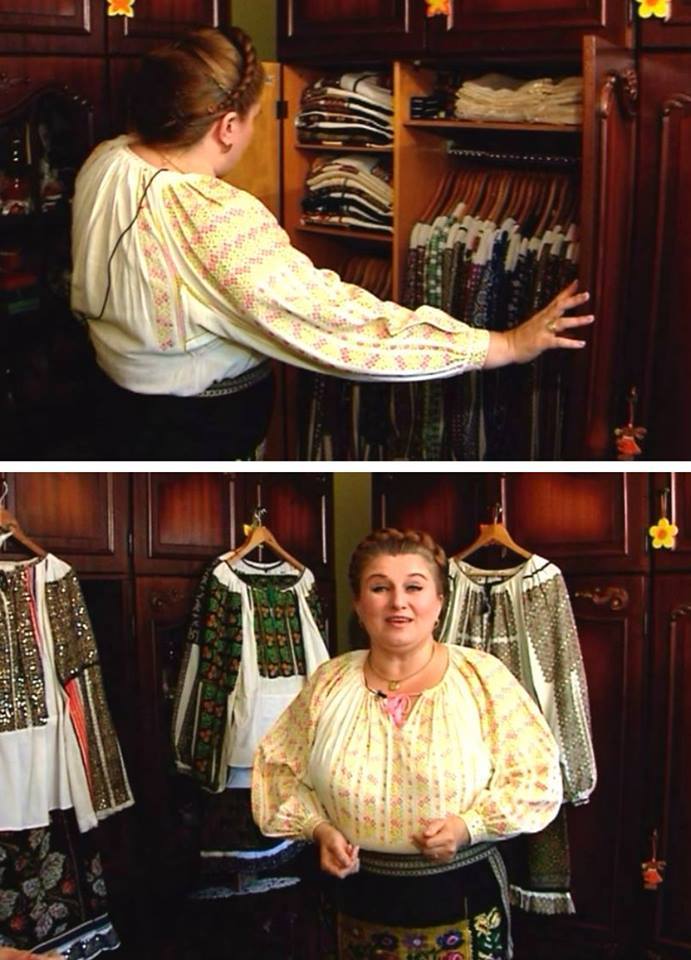 Artista are peste o sută de costume populare