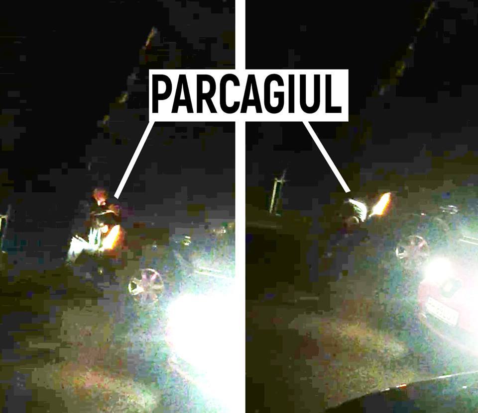 Parcagiul s-a tăvălit în faţa maşinii milionarului 