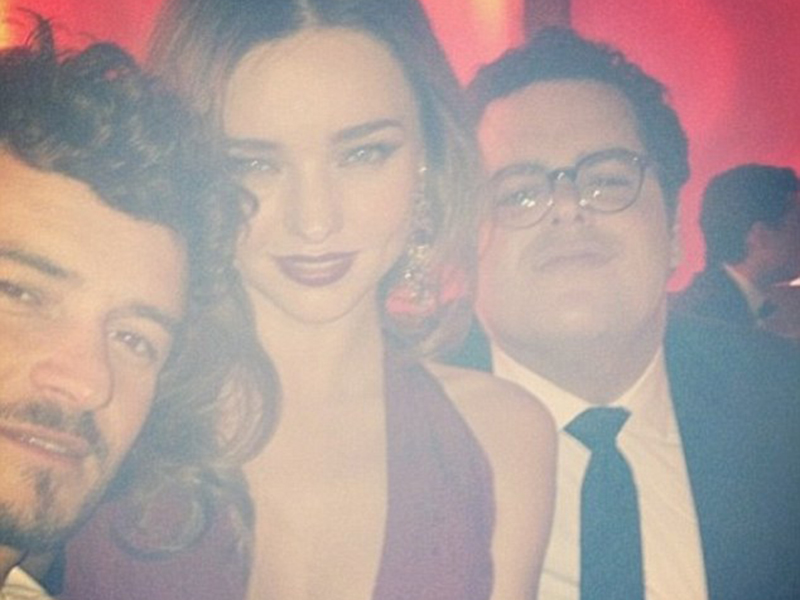 Miranda Kerr a postat o poză cu soţul ei, Orlando Bloom