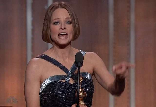 Jodie Foster, discurs foarte emoţionant la Globurile de Aur 2013. A recunoscut public că are o altă orientare sexuală!