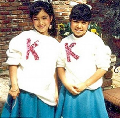 Kim Kardashian si Kourtney
