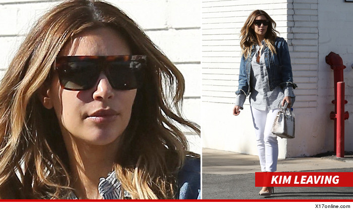 Kim Kardashian, injurata de un baiat