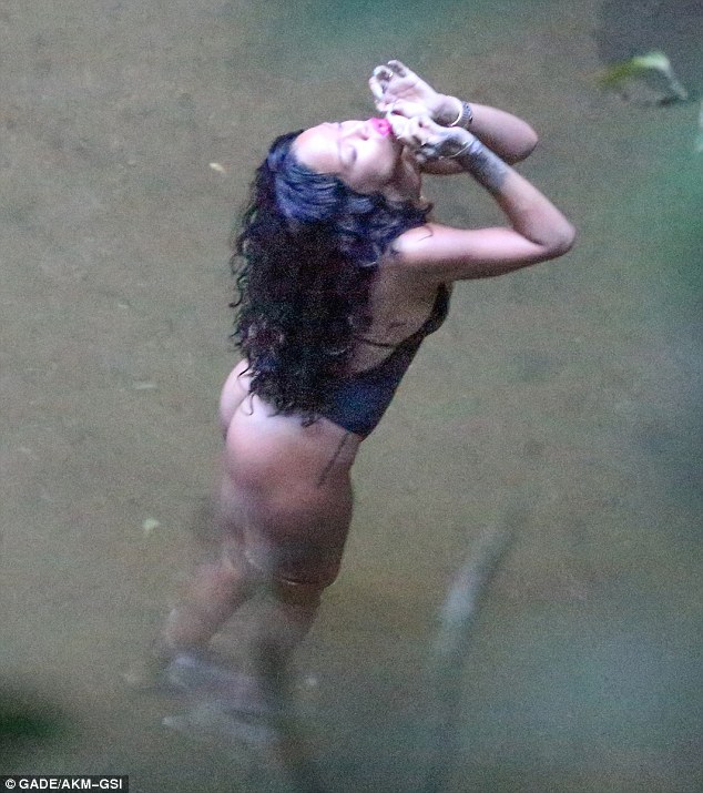 Rihanna, in Rion de Janeiro, Brazialia