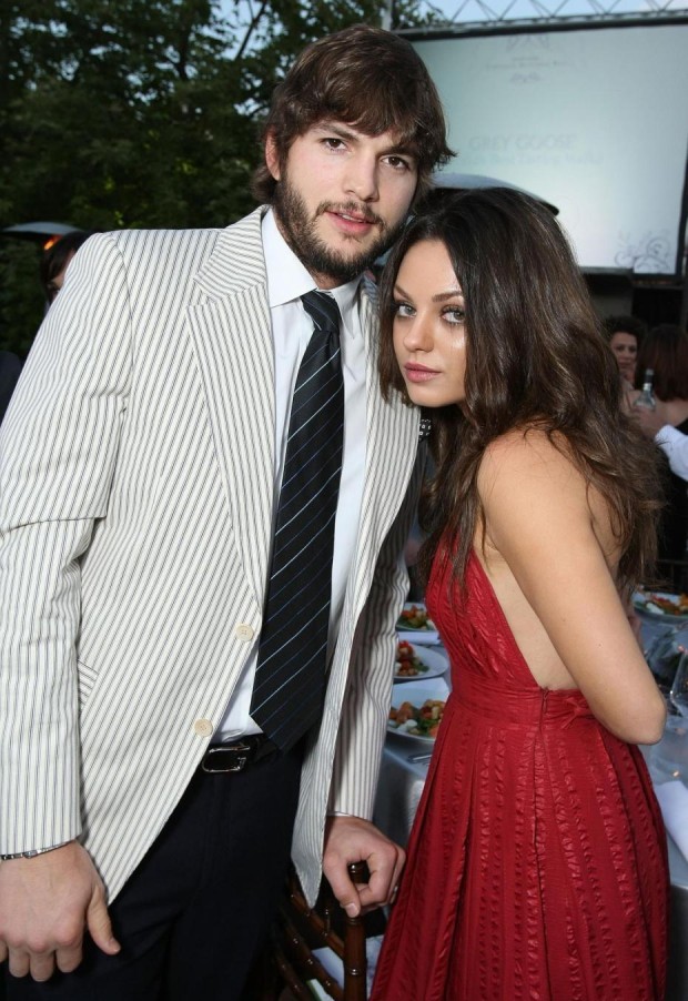 Mila Kunis si Aston Kutcher