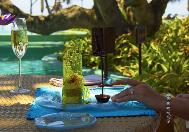 Acvamarinul din desertul Fortress este de marimea unei linguri