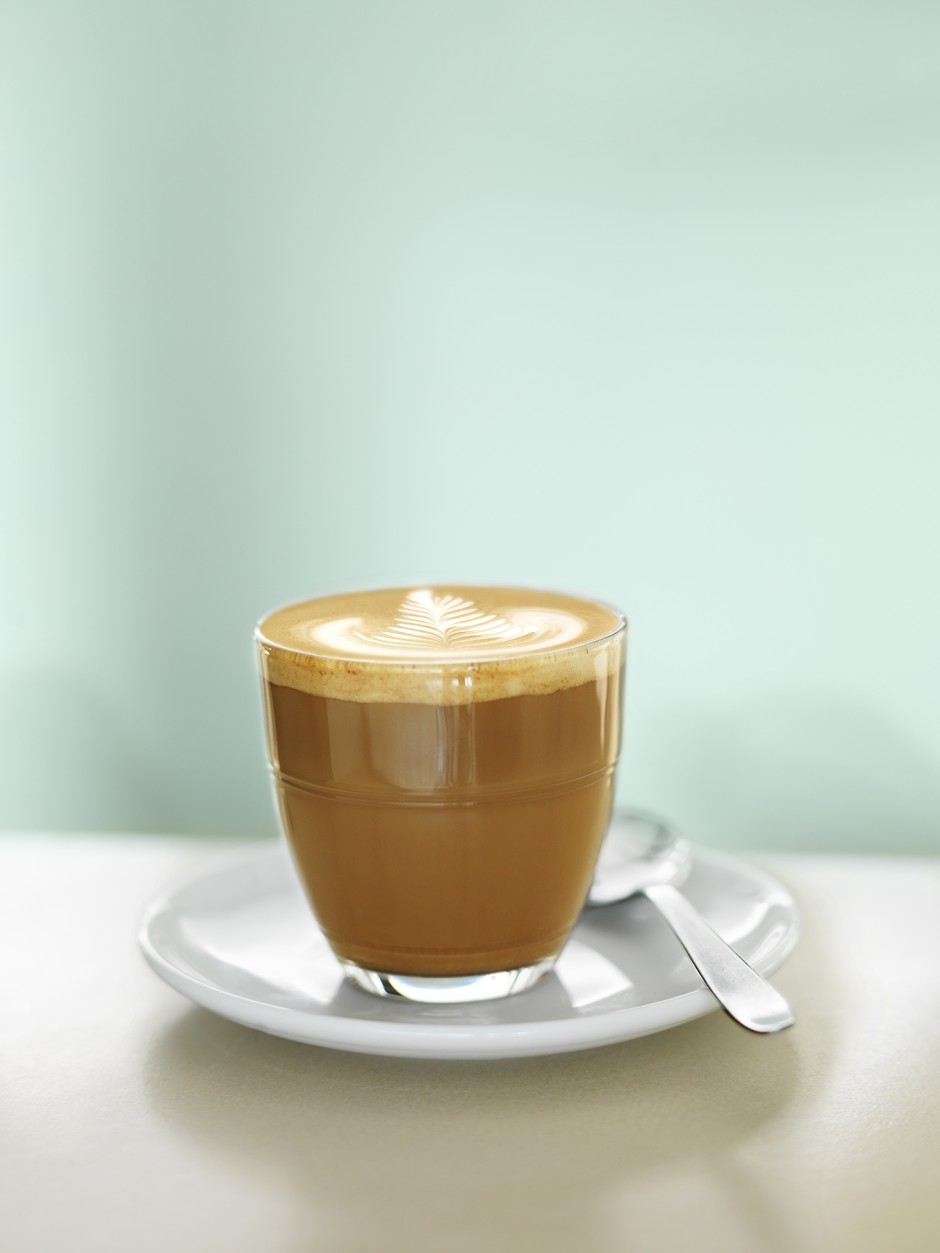 Cea mai puţin îndulcită băutură caldă pe care o comercializează marii retaileri este mocha cortado