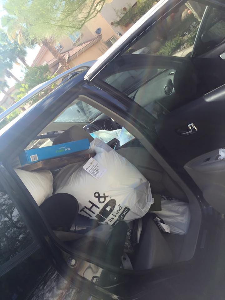 Anamaria Prodan si-a indesat portbagajul cu de toate