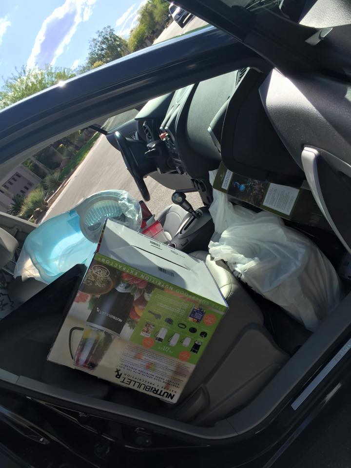 Anamaria Prodan si-a indesat portbagajul cu de toate