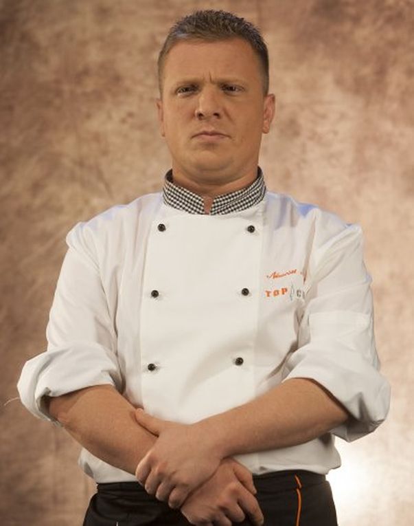 Bucatarul Mihai Codrut Neacsu isi incearca norocul la un show culinar difuzat la TV. Sursa: A1