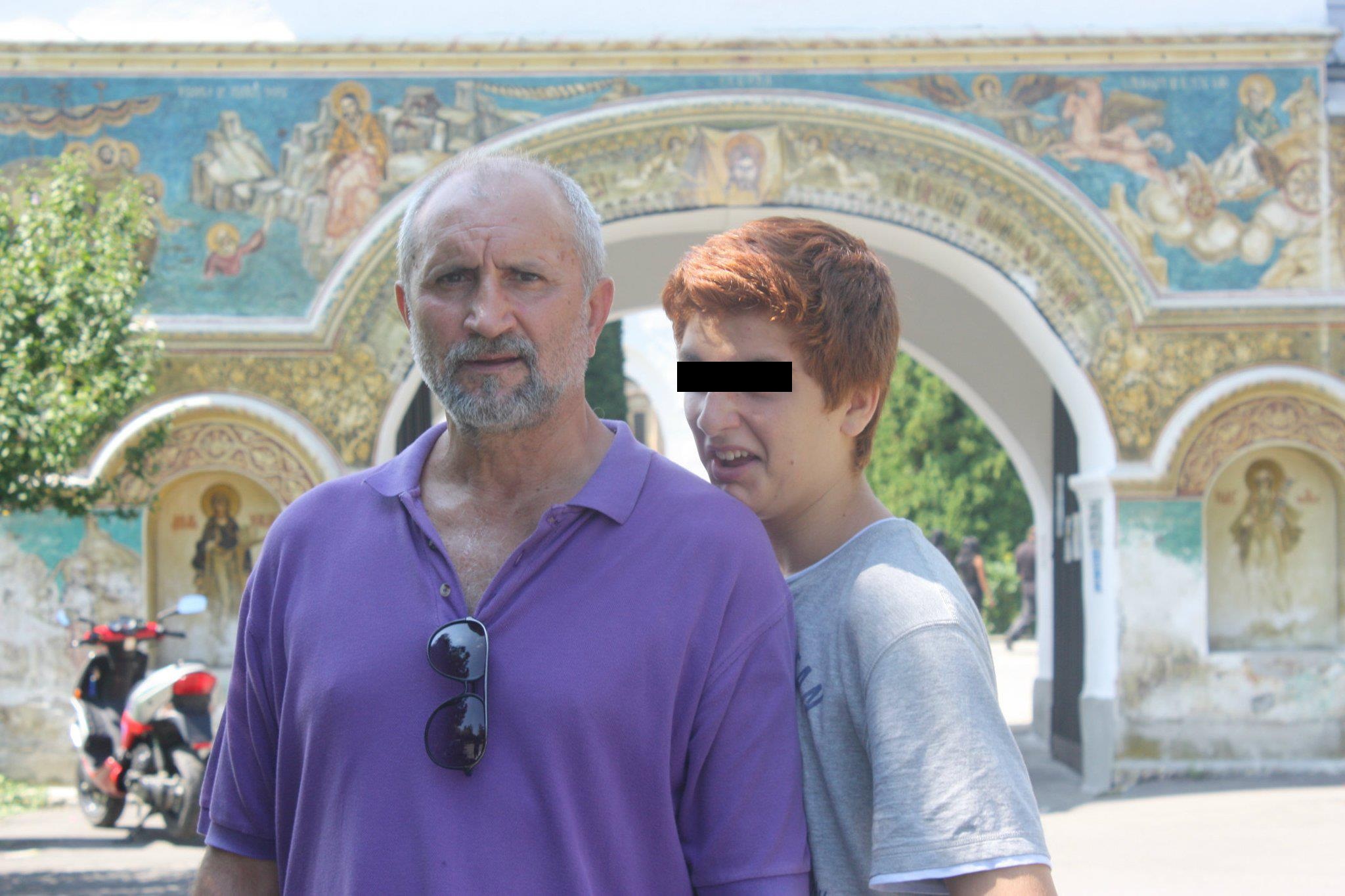 Carol si Serban Ionescu, intr-una dintre ultimele fotografii impreuna