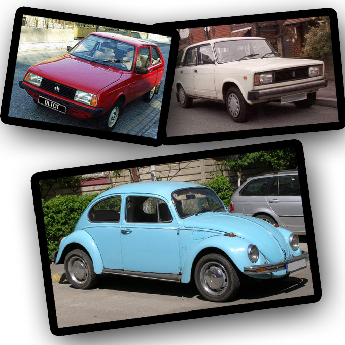 Vechea Broscuta, Lada sau Oltcit faceau senzatie pe strazi