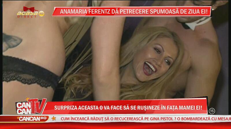 Anamaria Ferentz a primit o surpriză fierbinte de ziua ei. Cu mâinile pe sânii Natashei, a zis: