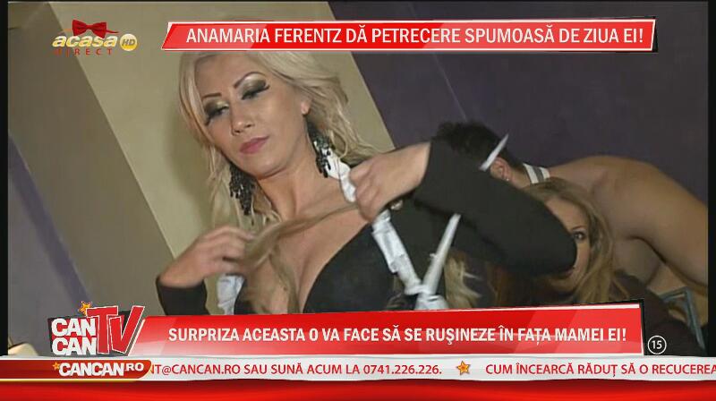 Anamaria Ferentz a primit o surpriză fierbinte de ziua ei. Cu mâinile pe sânii Natashei, a zis: