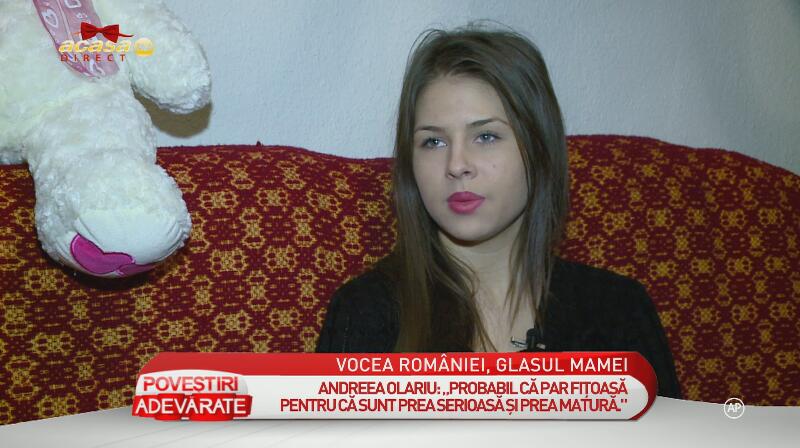 Andreea Olăroiu de la Vocea României:
