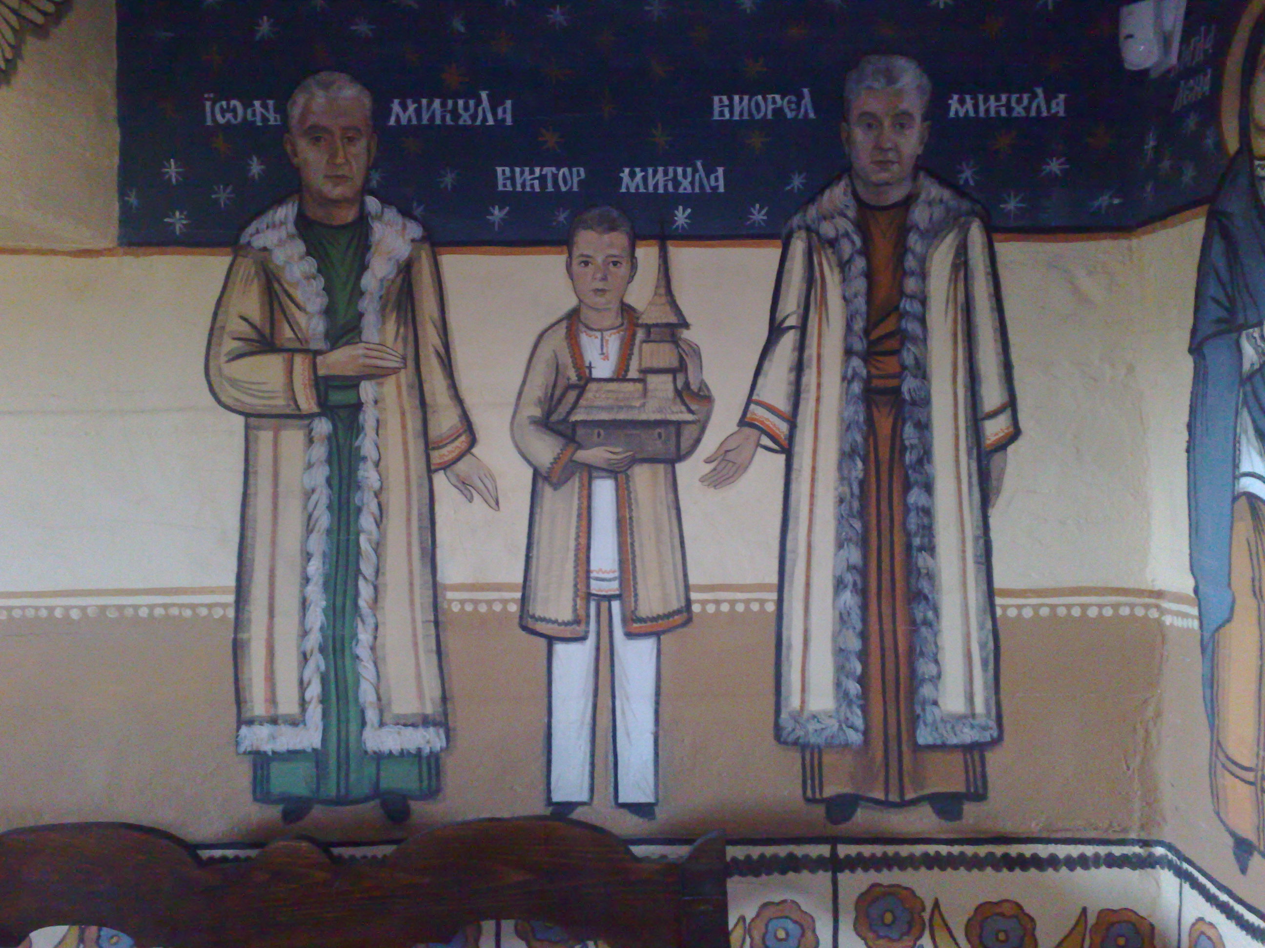 Fratii Viorel si Ioan Micula, impreuna cu “printisorul” Victoras, au sponsorizat ridicarea bisericii ortodoxe din Stei, Bihor.