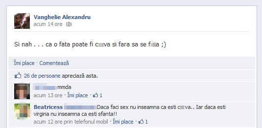 Acesta este mesajul pe care Vanghelie Jr l-a postat pe Facebook