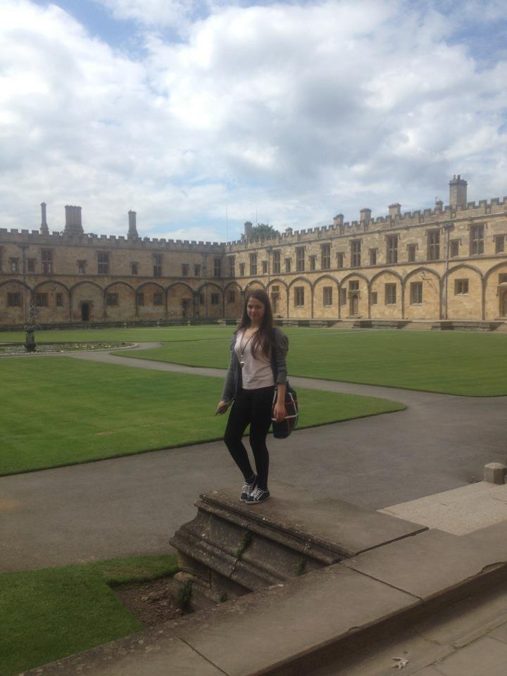 Diana Pop studiaza la cel mai tare Colegiu din Oxford