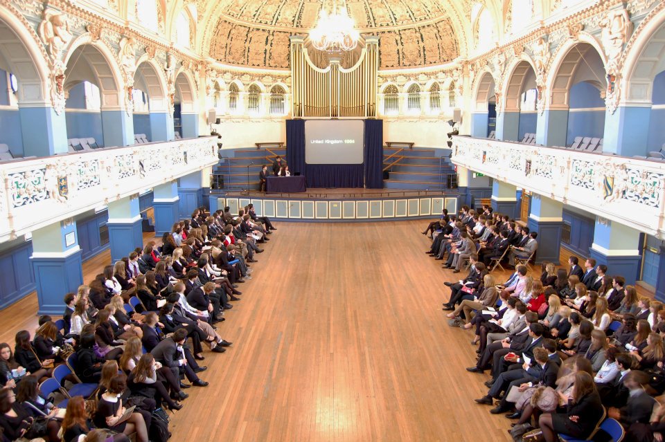 Sala in care se tine cursul Model United Nations