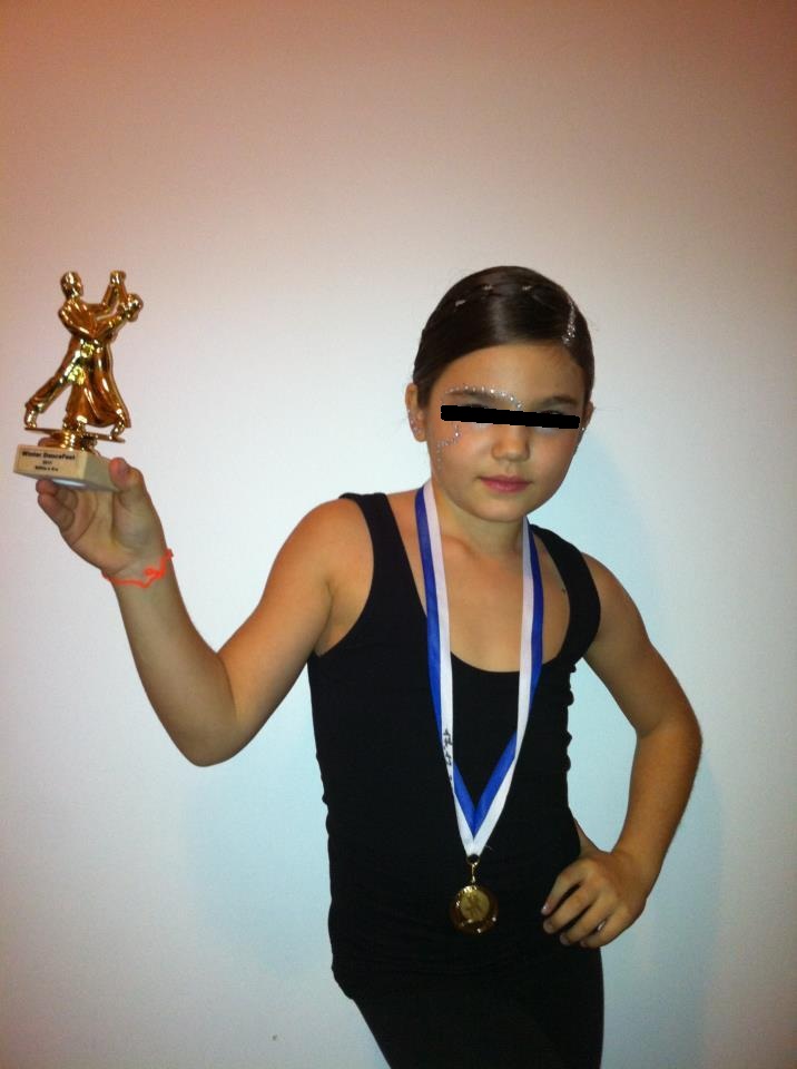 Rebeka a castigat locul II la Winter DanceFest BUcuresti