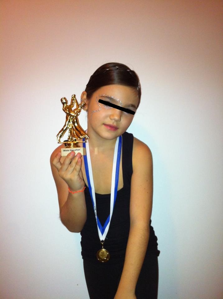 Rebeka nu se multumeste cu medalia de argint si a promis ca la urmatorul concurs va lua aurul