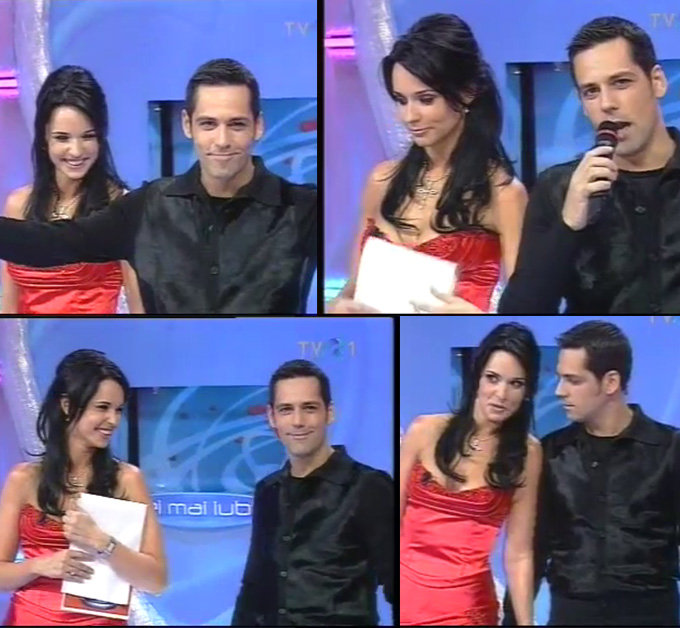 La inceputul relatiei, Andreea era numai zambet in preajma lui Stefan Banica