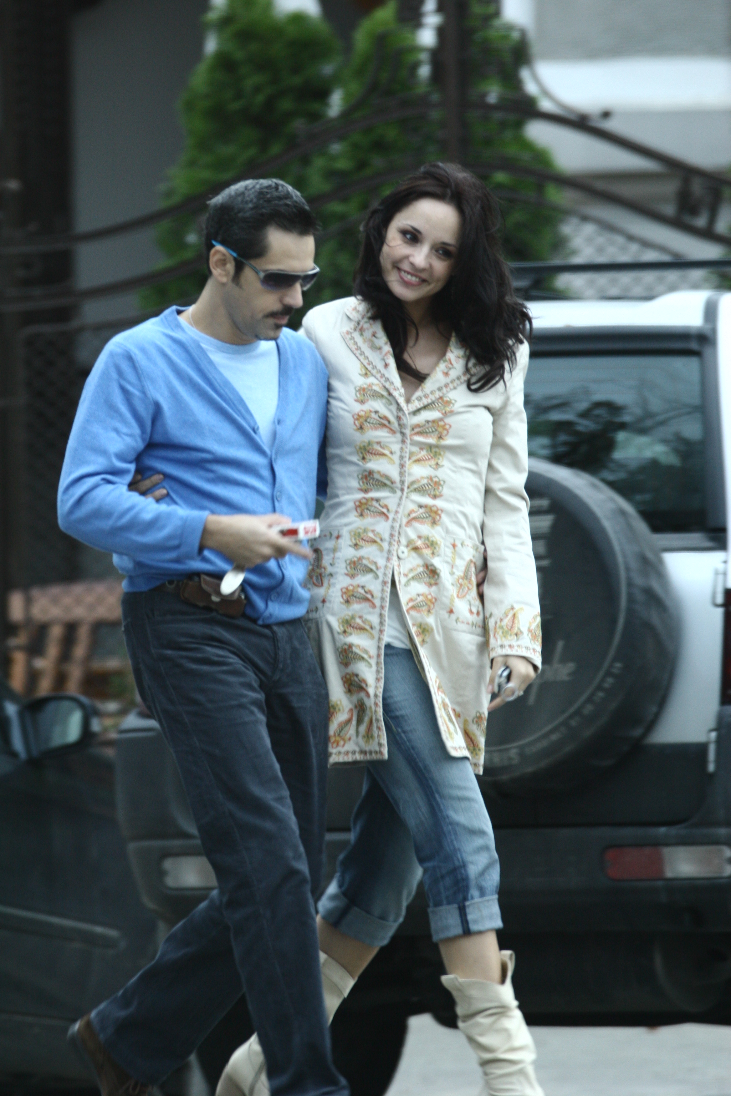 Andreea Marin si Stefan Banica Jr, in 2006, anul in care s-au casatorit. 