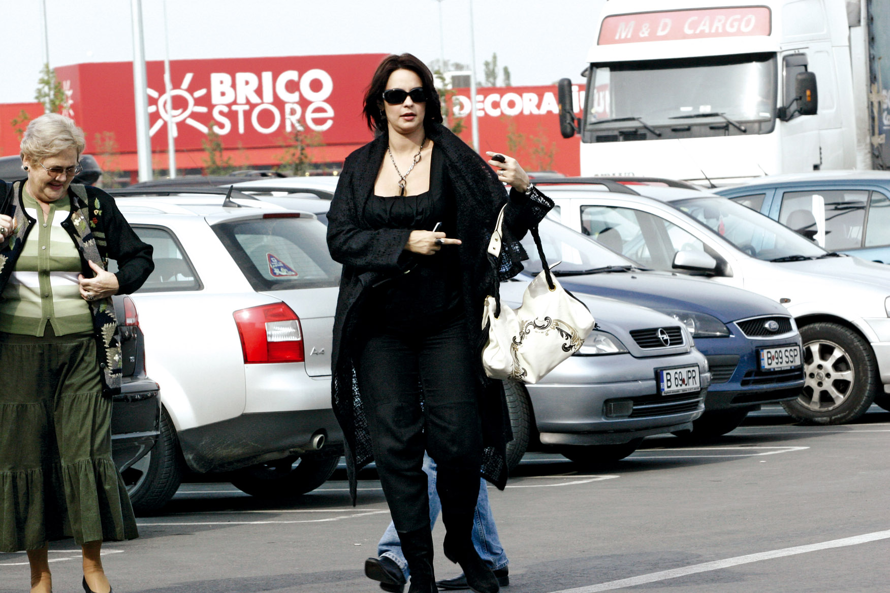 La cateva luni dupa nastere, in 2008, silueta Andreei pastra inca urmele recentei sarcini. In perioada respectiva 