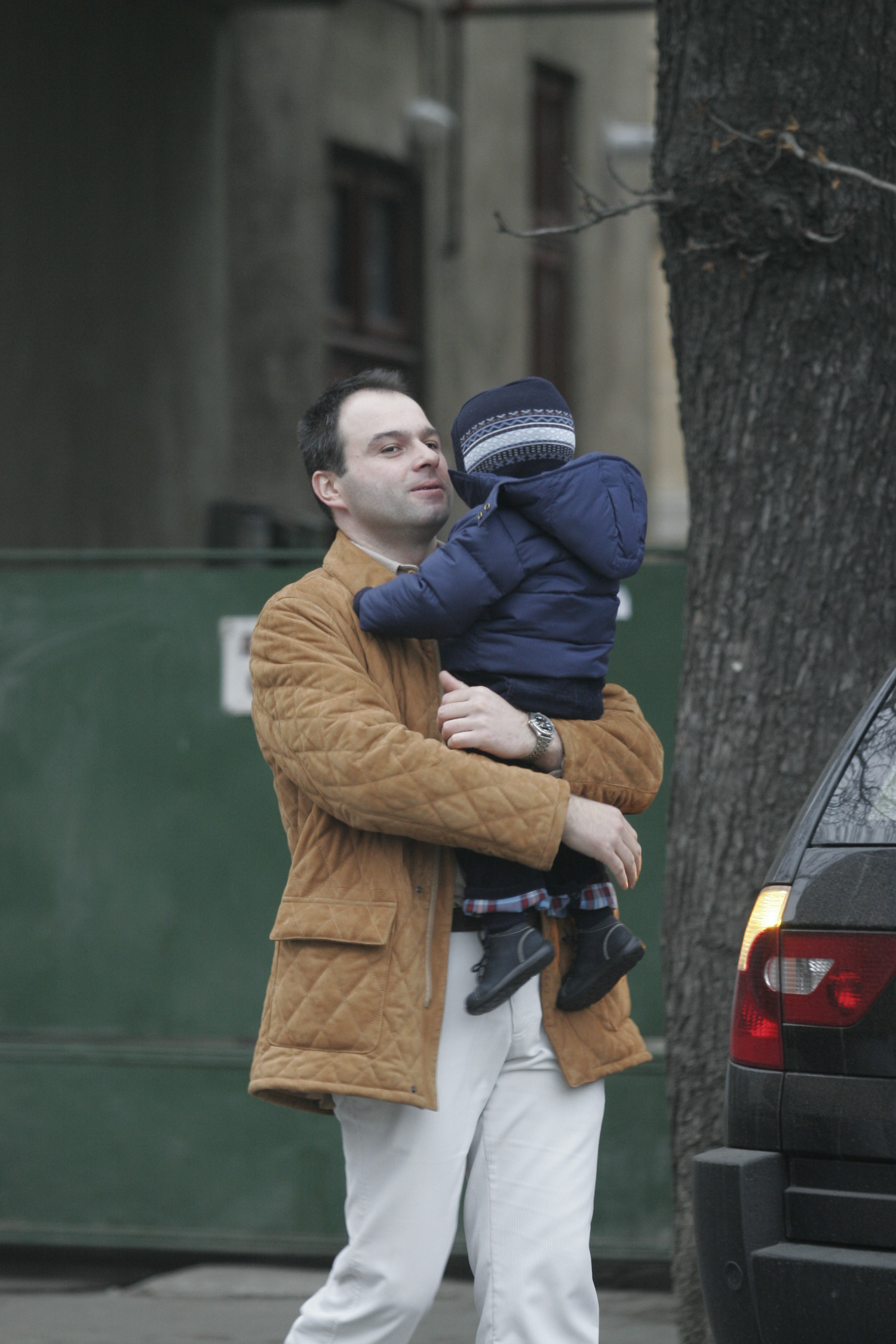 Aurel Fratila si Luca, fiul pe care il are cu Bianca Brad