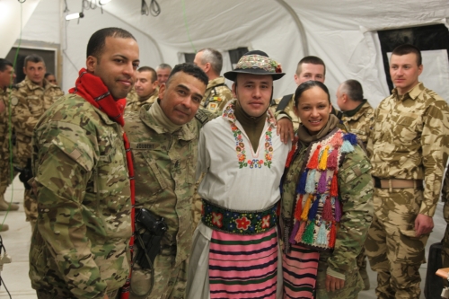 Plugusorul a fost improvizat cu ce au avut la indemana spre amuzamentul americanilor