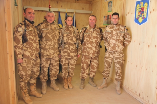 Moment unic în cariera de militar, avansarea în teatrul de operaţii